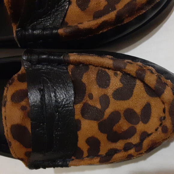 NEW IN BOX Angel Steps Leopard Print Slip on Flats Woman's Size 10 wide - Picture 6 of 7